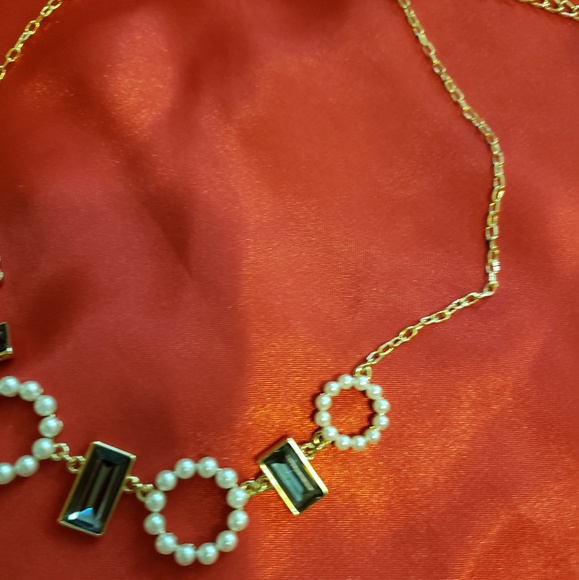 💟SOLD OUT💟NWT BRL BLK DIA FRNT NECKLACE - Picture 7 of 8